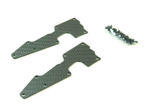 SWORKz S35-T2/e Pro-composite Carbon Front Lower Arm Cover (1.5mm)(2pc)