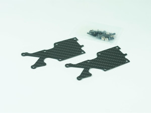 SWORKz Pro-Composite Carbon Arched-Bridge-System Rear Lower Arm Cover(1.0mm)(2)