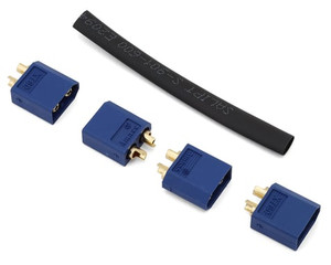 EcoPower "TruCurrent" XT60 Polarized Connectors (Male) (4)