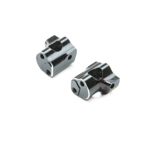Losi Caster Block, 0 Degree Left/Right Aluminum: Mini-T 2.0, Mini-B
