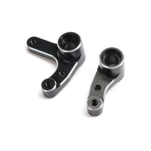 Losi Bell Crank Set, Aluminum, Black: 22S Sprint
