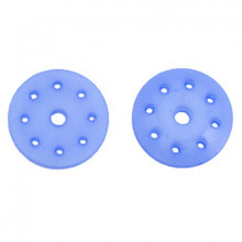 Ultimate Racing 16mm Conical Shock Pistons (Blue) (8X1.3MM) (2pcs)
