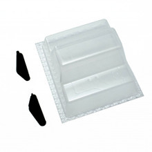 Ultimate Racing MBX8 Lexan Front Upper Arm Wing (2+2u)