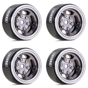 INJORA 1.0" 6-Spoke Wheels for Micro Crawlers (Grey) (W1006)