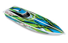 Traxxas Blast 24" High Performance RTR Race Boat w/TQ 2.4GHz Radio, Battery & USB-C Charger (Green)