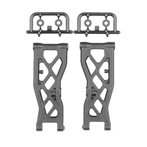 Factory Team RC10T84 FT Carbon Front Suspension Arms, 88.5mm