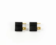 Assault RC Blacked Out High Current Plug (T-Plug) (2) (Female/Battery)
