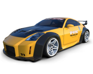 24K RC Technology 1/10 '09 Nissan 350Z Veilside Full Drift Body Set 24K RC Technology 1/10 '09 Nissan 350Z Veilside Full Drift Body Set