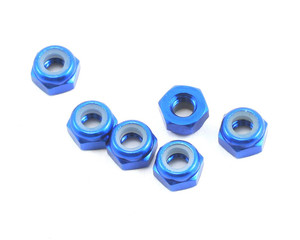 Team Associated 3mm Aluminum Factory Team Locknut (6) Team Associated 3mm Aluminum Factory Team Locknut (6)