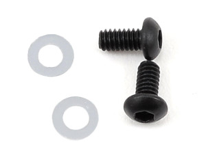 Team Associated 12mm V2 Shock Cap Bleeder Screw & Gasket Set Team Associated 12mm V2 Shock Cap Bleeder Screw & Gasket Set