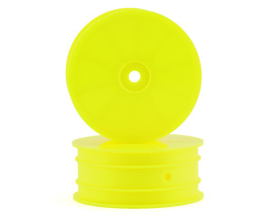 Team Associated 12mm Hex 2.2 4WD Front +1.5mm Buggy Wheels (2) (B74) (Yellow) Team Associated 12mm Hex 2.2 4WD Front +1.5mm Buggy Wheels (2) (B74) (Yellow)