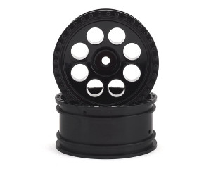 Team Associated CR12 Tioga Wheels (Black) (2) Team Associated CR12 Tioga Wheels (Black) (2)