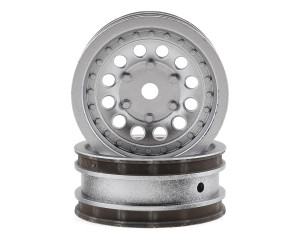 Team Associated CR12 Wheel Set (Satin Silver) (2) Team Associated CR12 Wheel Set (Satin Silver) (2)