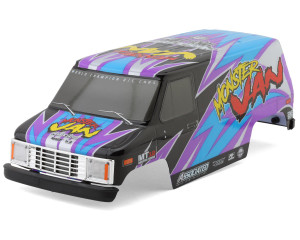 Team Associated MT12 Monster Van Pre-Painted Body Set Team Associated MT12 Monster Van Pre-Painted Body Set