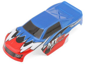 Team Associated MT28 Pre-Painted Mini Monster Truck Body (Blue) Team Associated MT28 Pre-Painted Mini Monster Truck Body (Blue)
