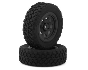 Team Associated Pro2 LT10SW Pre-Mounted Front Tires (Black) (2) Team Associated Pro2 LT10SW Pre-Mounted Front Tires (Black) (2)