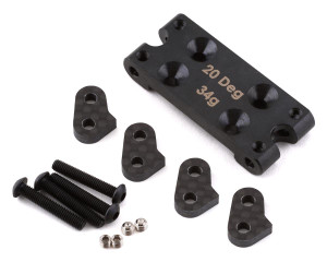 Team Associated RC10B6 Factory Team Steel Bulkhead (20 Degree) Team Associated RC10B6 Factory Team Steel Bulkhead (20 Degree)