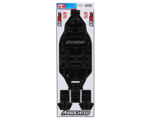 Team Associated RC10B6.4 Factory Team Chassis Protective Sheet (+3mm) Team Associated RC10B6.4 Factory Team Chassis Protective Sheet (+3mm)