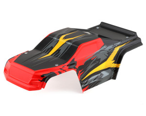 Team Associated Rival MT10 V2 Pre-Painted Body (Red/Yellow) Team Associated Rival MT10 V2 Pre-Painted Body (Red/Yellow)