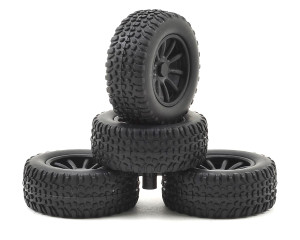 Team Associated SC28 Pre-Mounted Tires Team Associated SC28 Pre-Mounted Tires