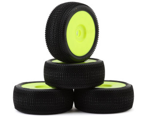 TZO Tires 501 1/8 Buggy Pre-Glued Tire Set (Yellow) (4) (Supreme Clay) TZO Tires 501 1/8 Buggy Pre-Glued Tire Set (Yellow) (4) (Supreme Clay)