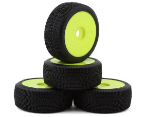 TZO Tires 401 1/8 Buggy Pre-Glued Tire Set (Yellow) (4) (Supreme Clay) TZO Tires 401 1/8 Buggy Pre-Glued Tire Set (Yellow) (4) (Supreme Clay)