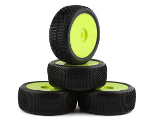 TZO Tires 202 1/8 Buggy Pre-Glued Tire Set (Yellow) (4) (Soft) TZO Tires 202 1/8 Buggy Pre-Glued Tire Set (Yellow) (4) (Soft)