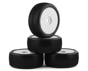 TZO Tires 202 1/8 Buggy Pre-Glued Tire Set (White) (4) (Supreme Clay) TZO Tires 202 1/8 Buggy Pre-Glued Tire Set (White) (4) (Supreme Clay)