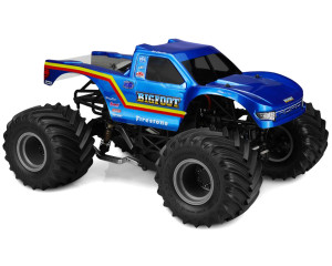 JConcepts 2010 Ford Raptor "BIGFOOT" Racer Monster Truck Body (Clear) JConcepts 2010 Ford Raptor "BIGFOOT" Racer Monster Truck Body (Clear)