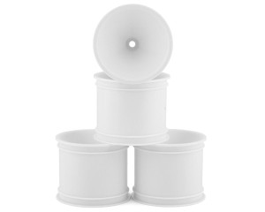 JConcepts 2.2" Pin Rear Mono Stadium Truck Wheels (4) (White) (RC10T/T2/T3/GT) JConcepts 2.2" Pin Rear Mono Stadium Truck Wheels (4) (White) (RC10T/T2/T3/GT)