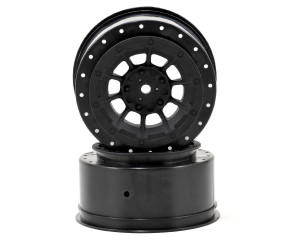 JConcepts 12mm Hex Hazard Short Course Wheels w/3mm Offset (Black) (2) (SC5M) JConcepts 12mm Hex Hazard Short Course Wheels w/3mm Offset (Black) (2) (SC5M)