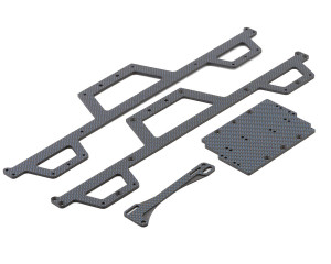 JConcepts Carbon Fiber Regulator Chassis Conversion Set (Blue) JConcepts Carbon Fiber Regulator Chassis Conversion Set (Blue)