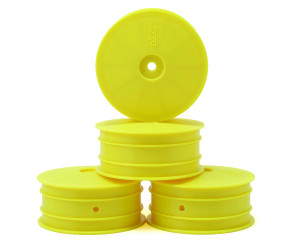JConcepts 9.5mm Hex Mono 2.2 4WD Front Buggy Wheels (4) (B44.2) (Yellow) JConcepts 9.5mm Hex Mono 2.2 4WD Front Buggy Wheels (4) (B44.2) (Yellow)
