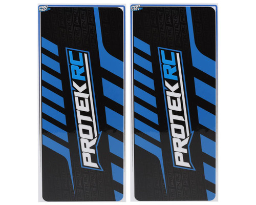 ProTek RC 2024 Universal Chassis Protective Sheet (Blue/Black) (2)