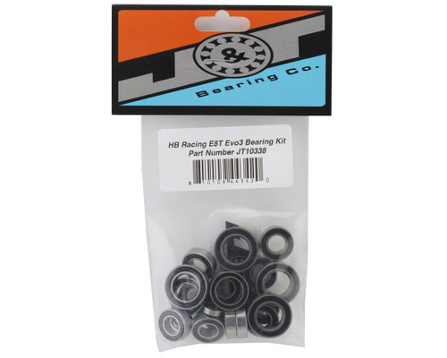 J&T Bearing Co. HB Racing E8t Evo3 Bearing Kit (Endurance)