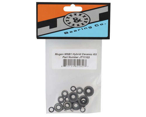 J&T Bearing Co. Mugen MSB1 Bearing Kit (Hybrid Ceramic)
