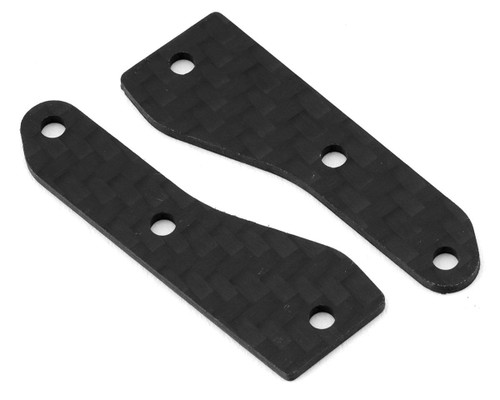 J&T Bearing Co. Associated RC8B4.1 Carbon Fiber Upper Arm Inserts (2)