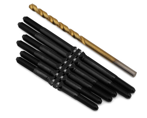 J&T Bearing Co. Custom Works Patriot Titanium "Milled'' XD Turnbuckles (Black)