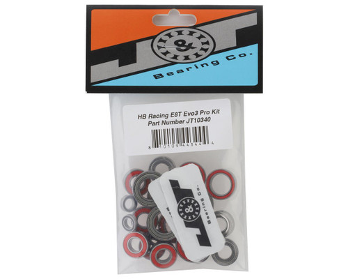 J&T Bearing Co. HB Racing E8t Evo3 Bearing Kit (Pro Kit)