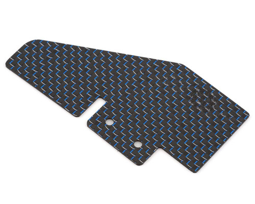 J&T Bearing Co. D819 "Silk Weave" Carbon Fiber Splash Guard (Blue)