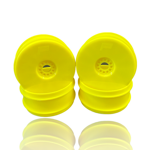 Pro-Motion 1/8 Buggy Wheel (Yellow) (4)