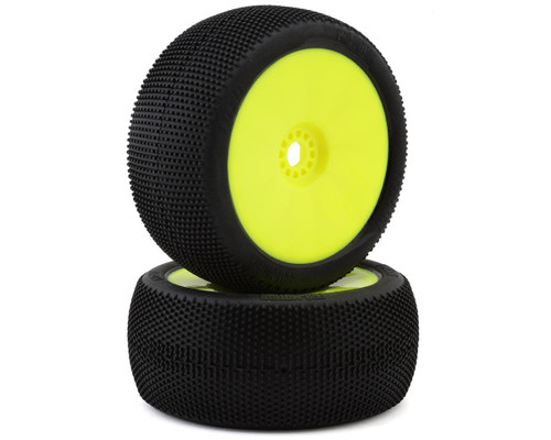 Pro-Motion Raptor 1/8 Truggy Pre-Mount Tires (White) (2) (Clay)