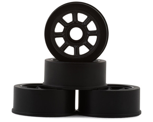 Kyosho RWD Watanabe Eight Spoke Wheels (Black) (4) (0mm Offset)