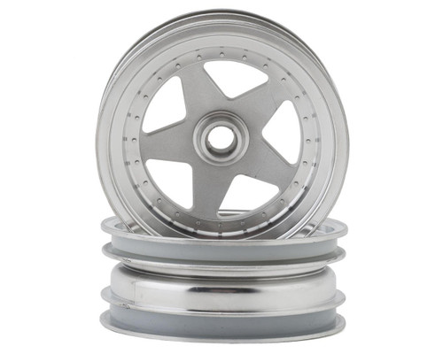 Kyosho Scorpion 2.2 Front Wheel (Satin Chrome) (2)