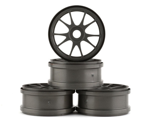 Kyosho 10-Spoke Wheels (4) (Gun Metal)