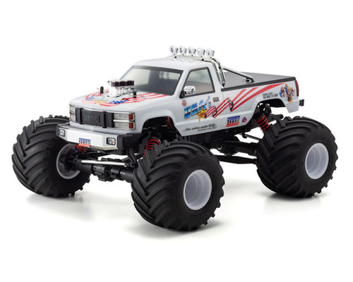 Kyosho USA-1 2021 1/8 Monster Truck Body Set (Clear)