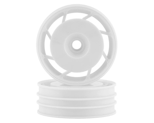 Kyosho Ultima 8D 50mm Front Wheel (White) (2)