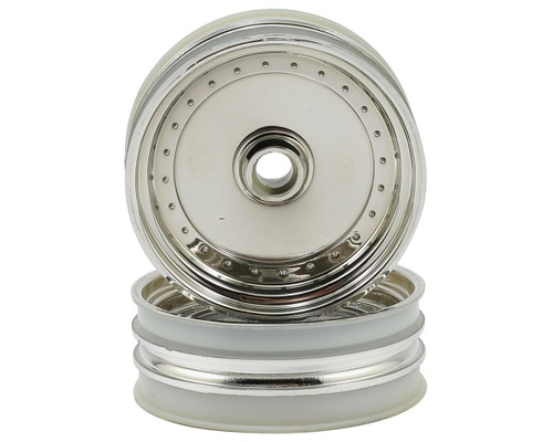 Kyosho Dish Front Wheel (2) (Chrome)