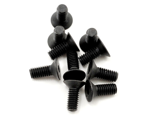 Kyosho 4x10mm Flat Head Hex Screw (10)