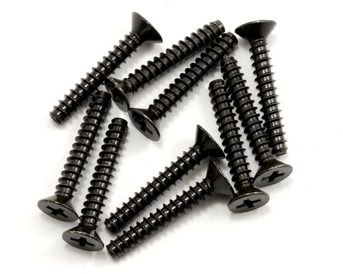 Kyosho 4x25mm Self Tapping Flat Head Phillips Scre
